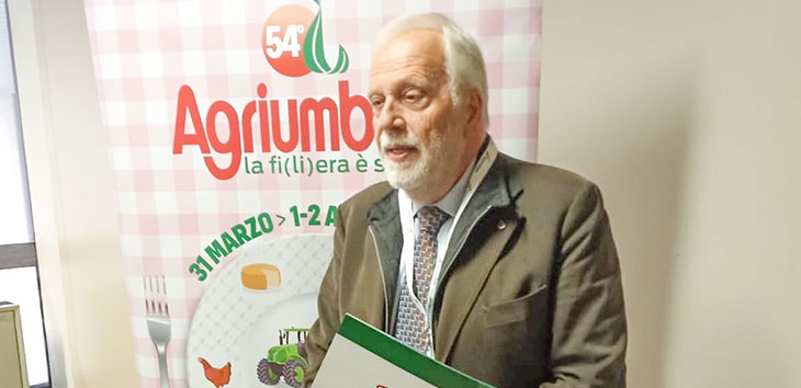 Stefano Ansideri, Il presidente di Umbriafiere, presenta Agriumbria 2023 ad EIMA (Bologna) 